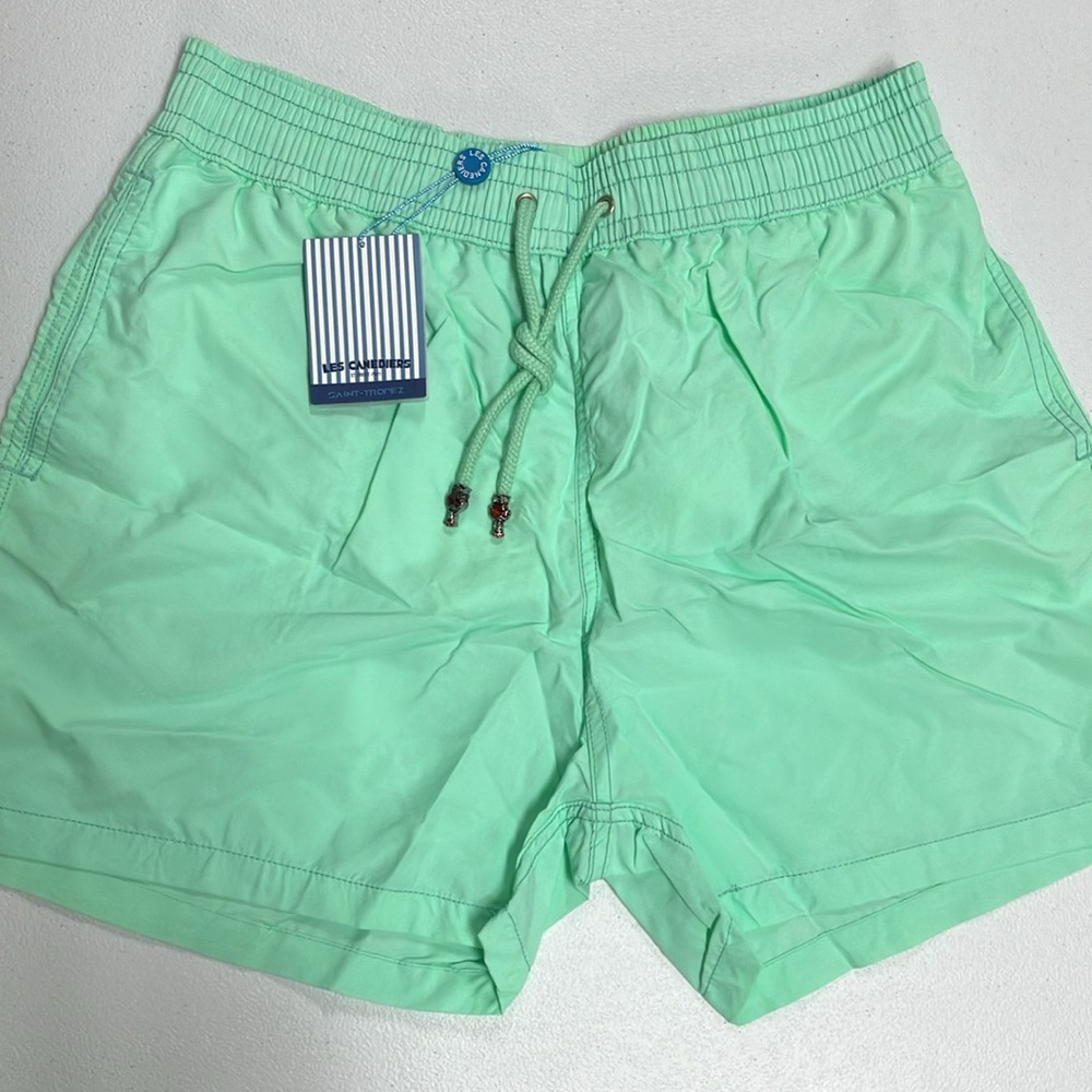 Les Canebiers Mens NWT Greenwater Swim Shorts 🇫🇷